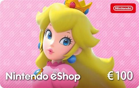 Carte Nintendo Eshop 100euros